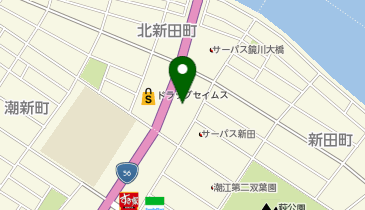 アシストジャパン訪問看護ステーション高知の地図画像