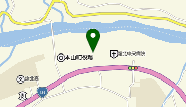 本山町訪問看護ステーション「さくら」の地図画像