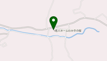 老人短期入所施設わかきの桜の地図画像