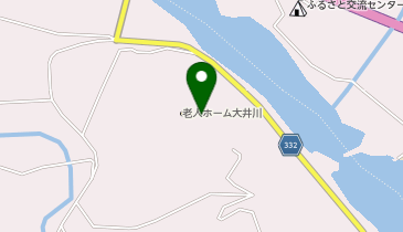 特別養護老人ホーム大井川の地図画像
