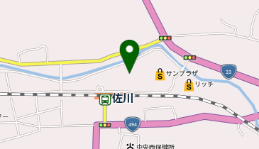 社会福祉法人佐川町社会福祉協議会ぷらっとホームさかわの地図画像