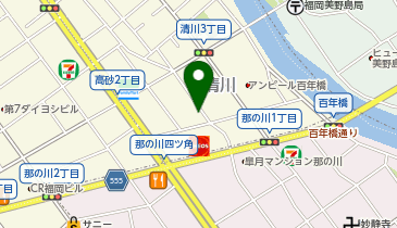 百年橋リハビリテーション病院訪問リハビリテーションの地図画像