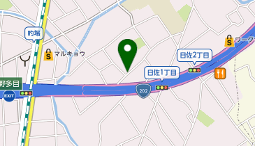訪問看護ステーションあいあい曰佐の地図画像