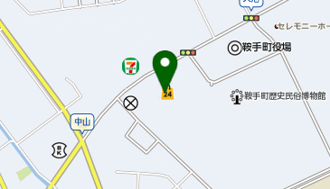 くらて病院訪問看護ステーションの地図画像