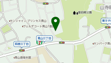 聖ヨゼフの園ヘルパーステーションの地図画像