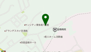 介護付有料老人ホームアビタシオン博多1・2号館の地図画像