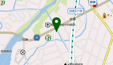 ビバーナムの地図画像