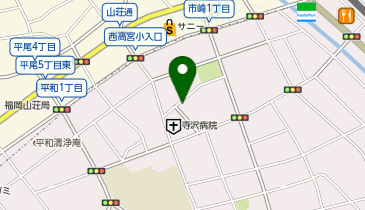 ひらおケアプランサービスの地図画像