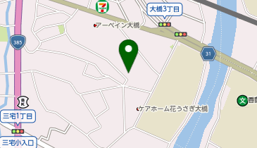 在宅支援センタークローバーの地図画像