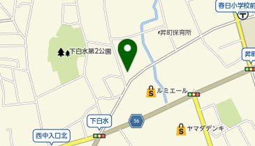 Let'sリハ春日の地図画像