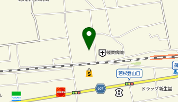 医療法人井上会ヘルパーステーションさわやかの地図画像