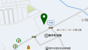 訪問介護サービス極の地図画像