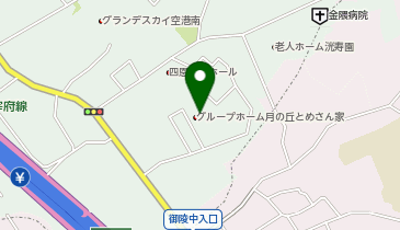 月の丘とめさん家の地図画像
