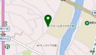 小規模多機能型居宅介護花うさぎ大橋の地図画像