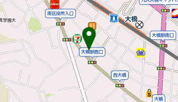 定巡大橋の地図画像