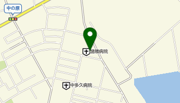 諸隈病院訪問リハビリテーションの地図画像