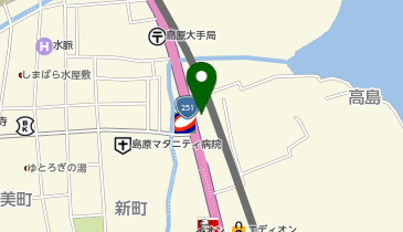 訪問看護ステーションしまばらの地図画像