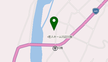 地域密着型川辺川園短期入所生活介護の地図画像