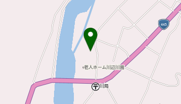 ヘルパーステーションかわべの地図画像
