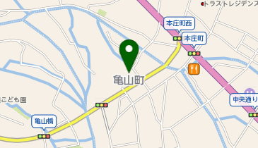 悠愛デイサービスの地図画像