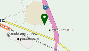 玖珠町介護保険サービスセンター通所介護の地図画像