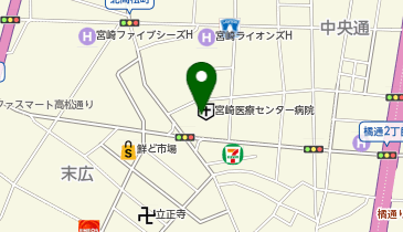 みやざき訪問看護ステーションの地図画像