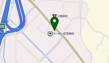 社会医療法人慶明会訪問看護ステーションかがやきの地図画像