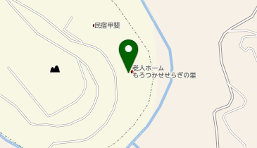 もろつかせせらぎの里の地図画像