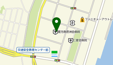 医療法人徳洲会鹿児島徳洲会病院通所リハビリテーションの地図画像