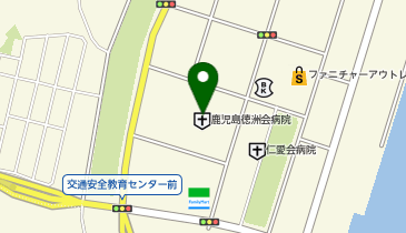 医療法人徳洲会鹿児島徳洲会介護センターの地図画像
