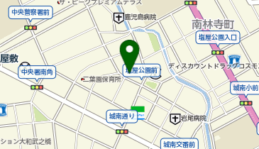 訪問入浴サービスオアシスケア新屋敷の地図画像