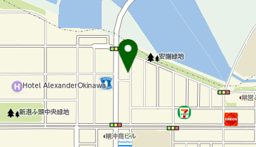 那覇市曙3丁目21-1の地図画像