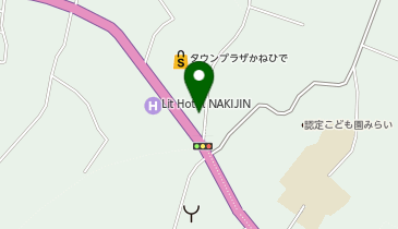 デイサービスわら美の地図画像