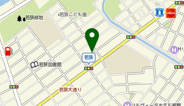 グループホーム若狭の家の地図画像