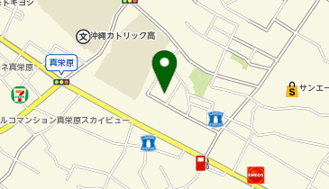グループホームふれあい我如古の地図画像