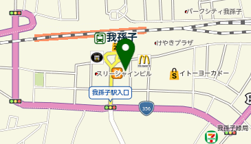 市進学院 我孫子教室の地図画像