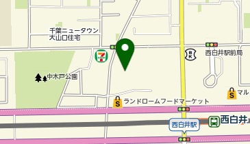 市進学院 西白井教室の地図画像