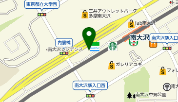 市進学院 南大沢教室の地図画像