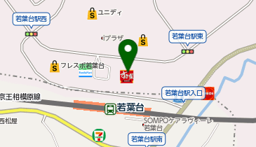 市進学院 若葉台教室の地図画像