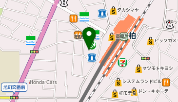 パンセフロンティエル 柏教室の地図画像