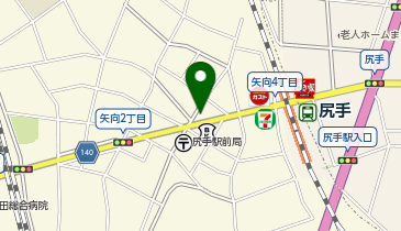 個太郎塾 尻手教室の地図画像