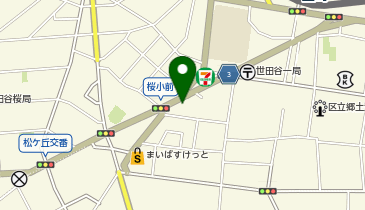 個太郎塾 世田谷上町教室の地図画像