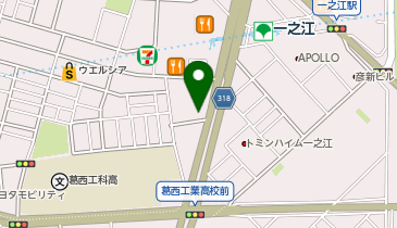 個太郎塾 一之江教室の地図画像