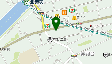 個太郎塾 北赤羽教室の地図画像