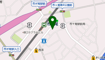 個太郎塾 市が尾教室の地図画像