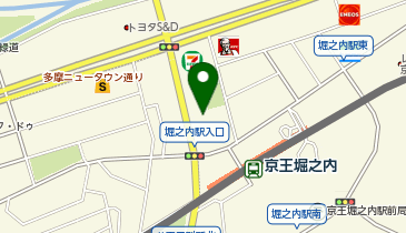 個太郎塾 京王堀之内教室の地図画像