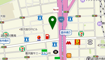 新大阪プライムタワーの地図画像