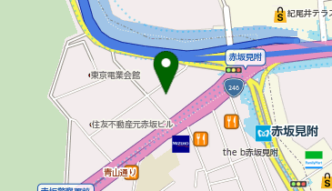 赤坂Kタワーの地図画像