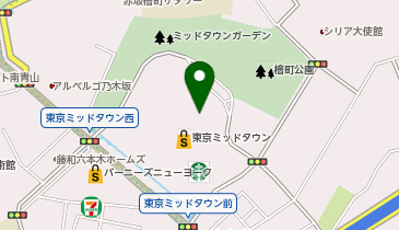 ミッドタウン・タワーの地図画像