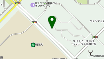 海風の街の地図画像